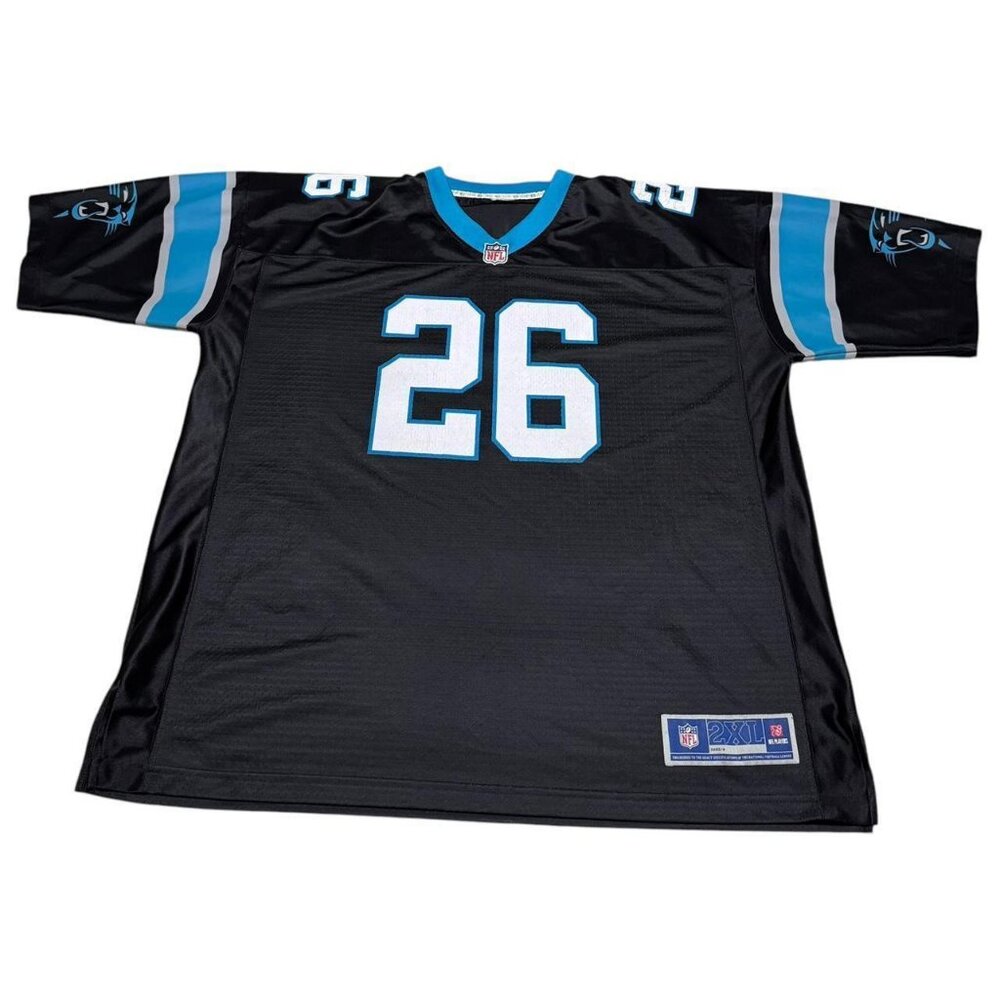 NFL Players Carolina Panthers 26 Donte‎ Jackson Jersey Men’s 2XL